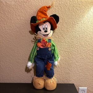 Disney Mickey Mouse Scarecrow Fall / Halloween Decor